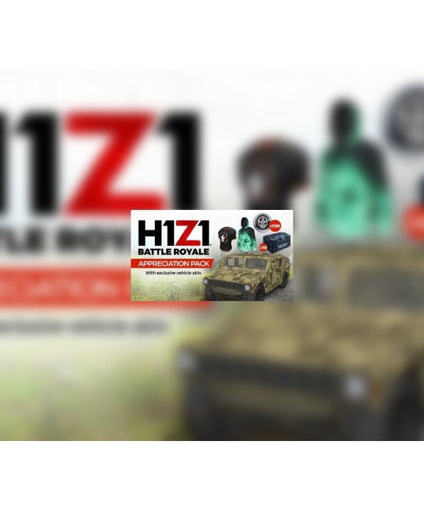 H1Z1 - Appreciation Pack DLC Gift Steam Key GLOBAL